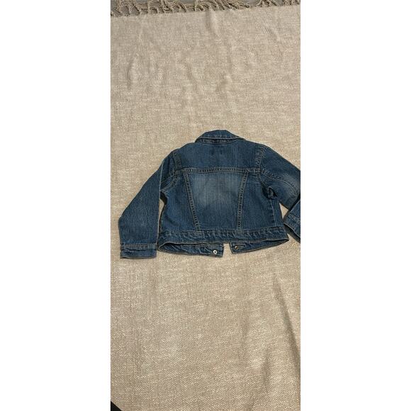 The Childrens Place Denim Jean Jacket, Kids 2T Long Sleeve, Button Up Toddler - Picture 11 of 11